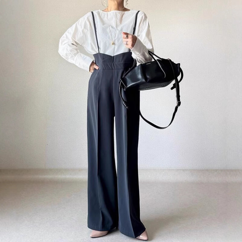 One-piece wide-leg pants SA323