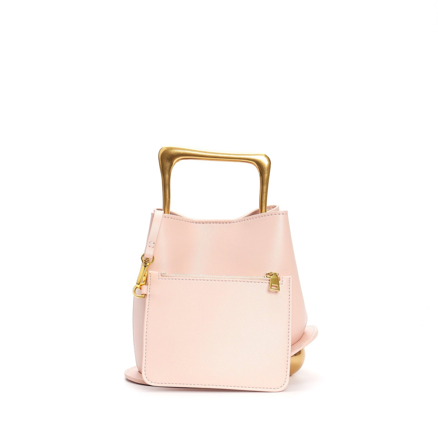 Bucket Bag Wooden Portable Messenger Bag Female 58A690