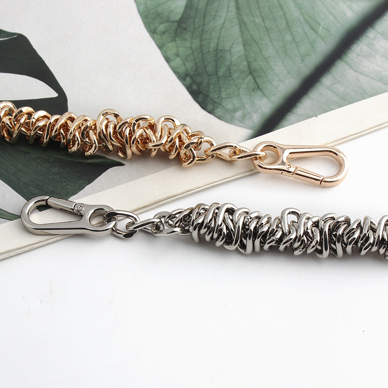 Metal Twist Thick Chain Bag Clothing Chain SA256