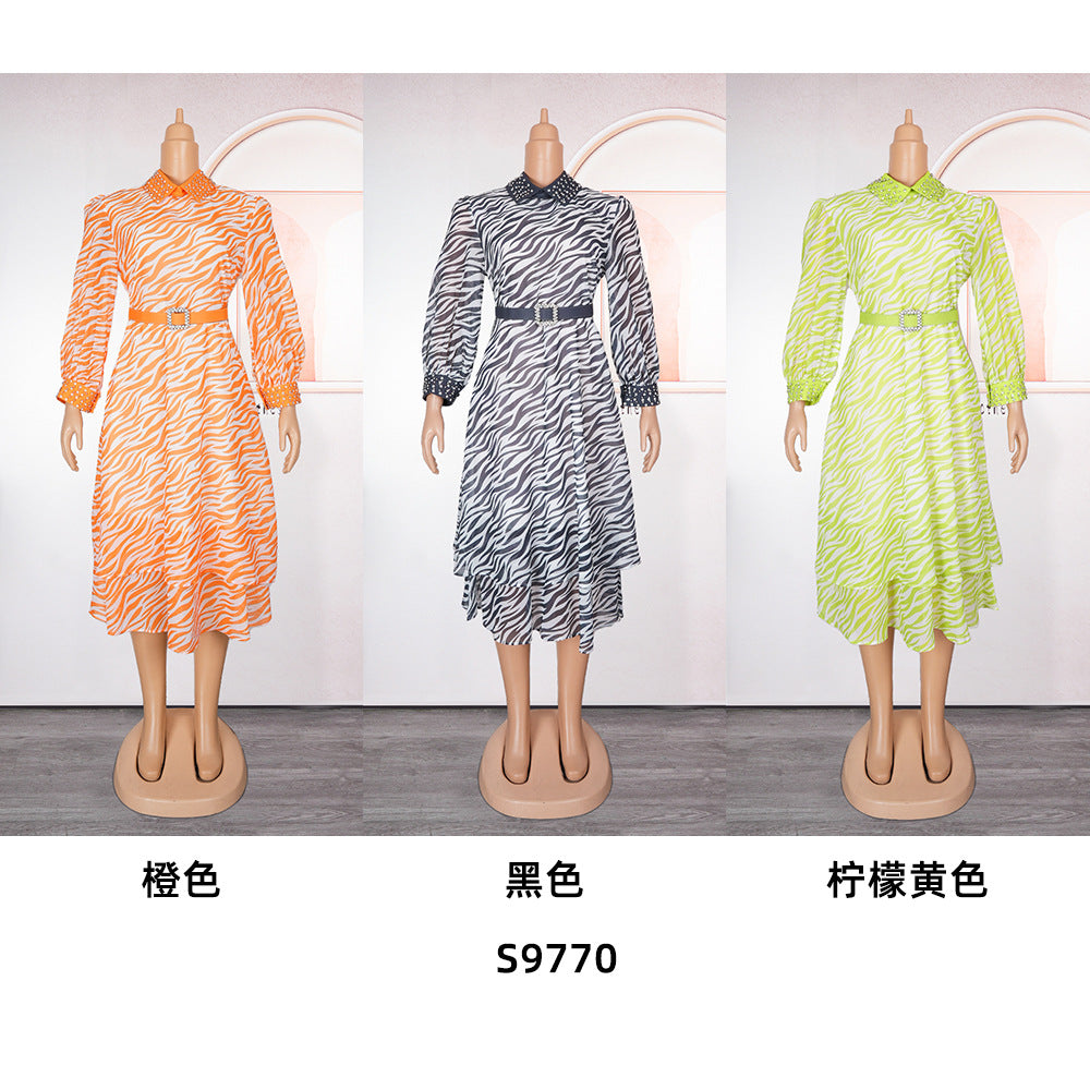 Printed Dress 69B017