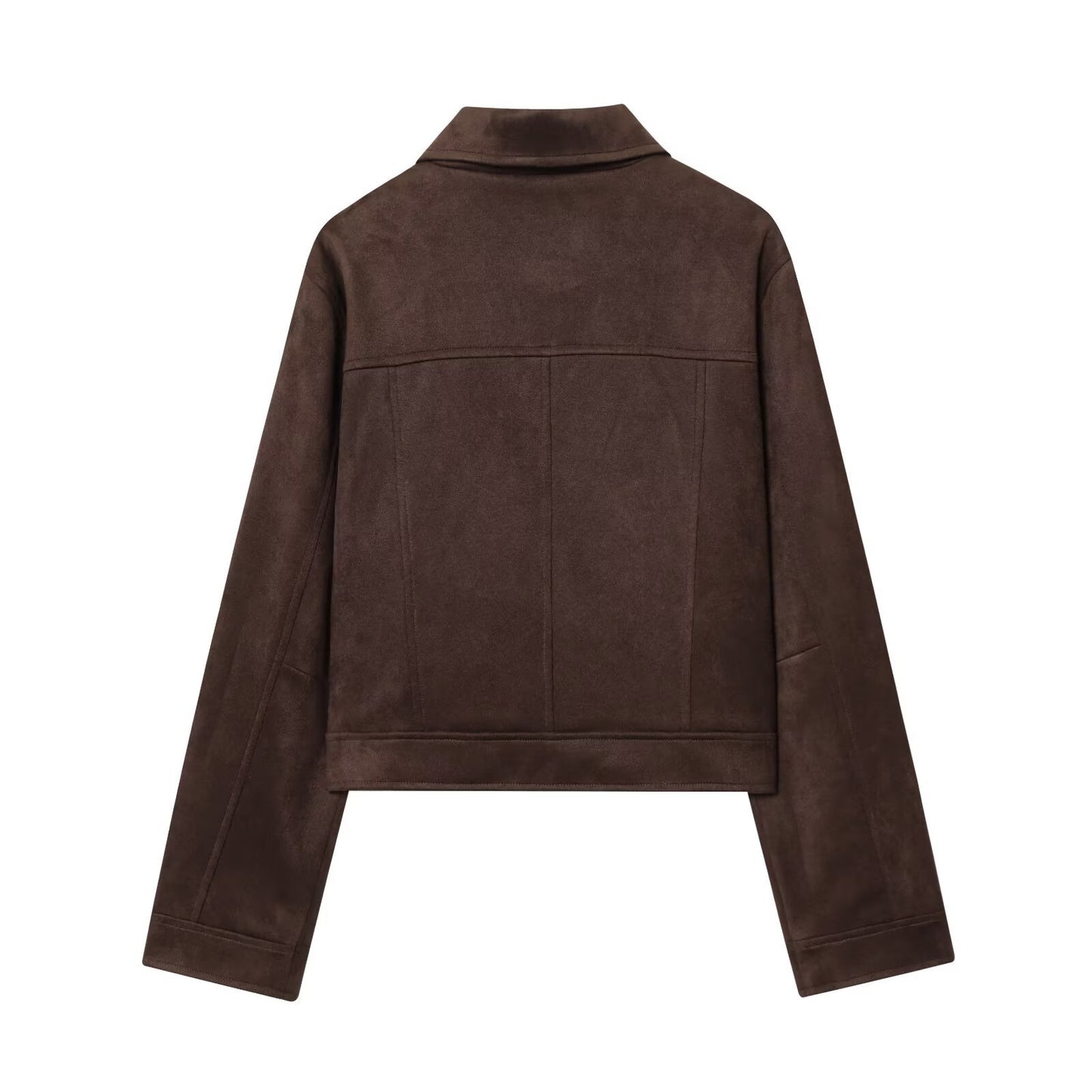 Casual Jacket with Cropped Lapels SA560