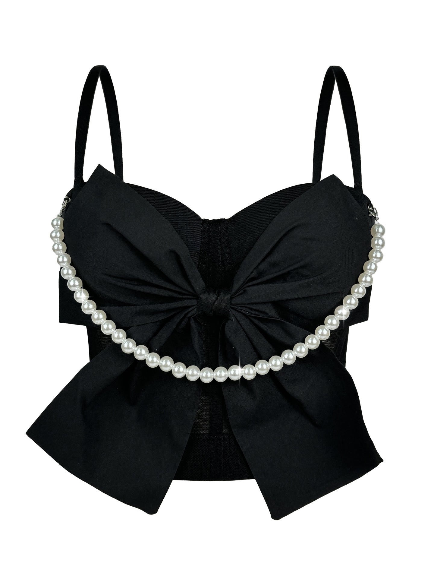 Pearl Bow Sling Vest 69B891