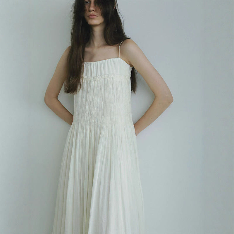 Suspender Dress Loose Long Dress SA360
