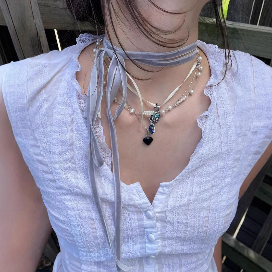 Lace Single-breasted Shirt SA361