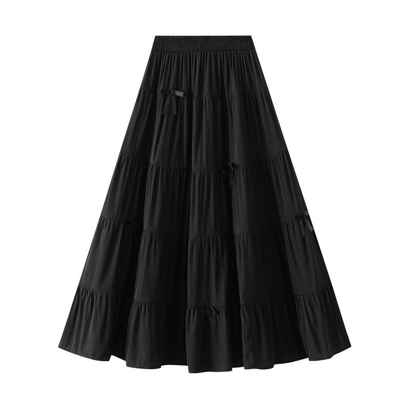 Cake skirt umbrella skirt long skirt 69A919