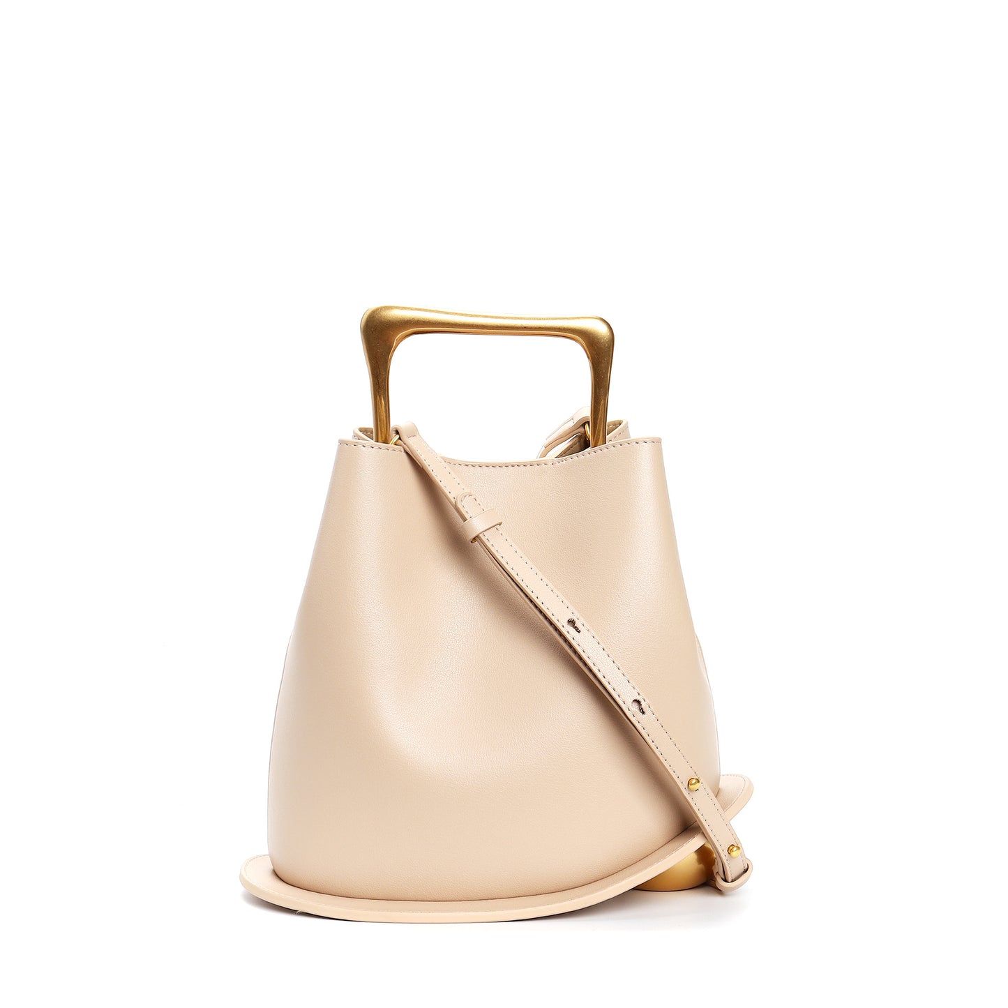 Bucket Bag Wooden Portable Messenger Bag Female 58A690