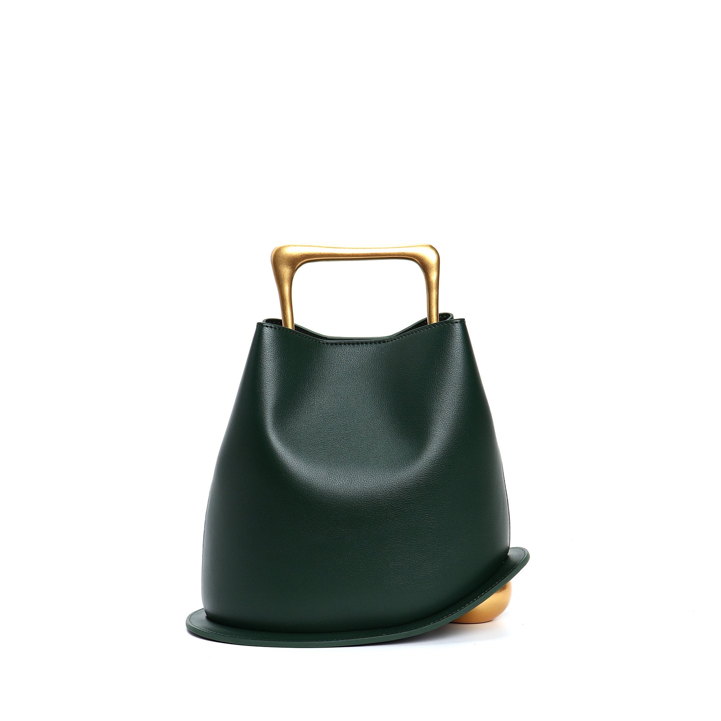 Bucket Bag Wooden Portable Messenger Bag Female 58A690