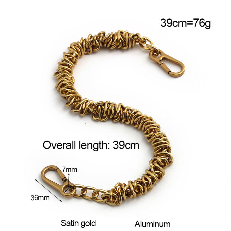 Metal Twist Thick Chain Bag Clothing Chain SA256
