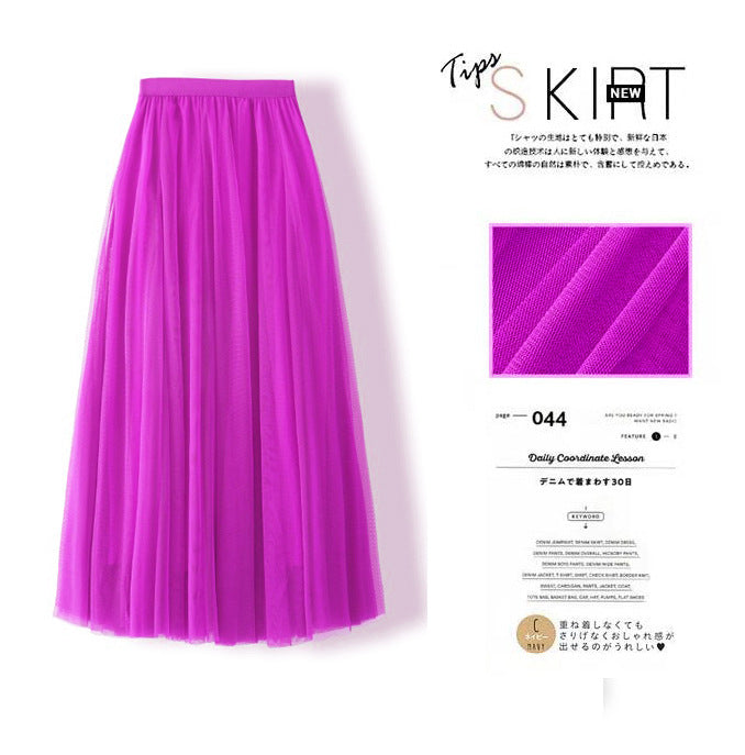 A Mesh Skirt 69A688