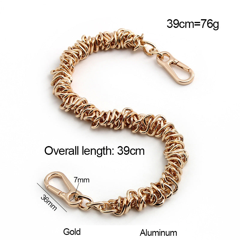 Metal Twist Thick Chain Bag Clothing Chain SA256