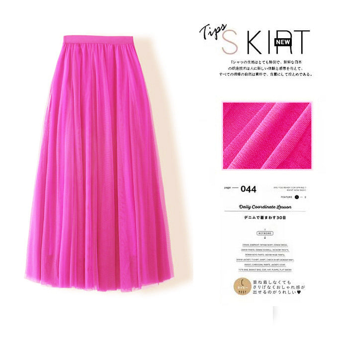 A Mesh Skirt 69A688