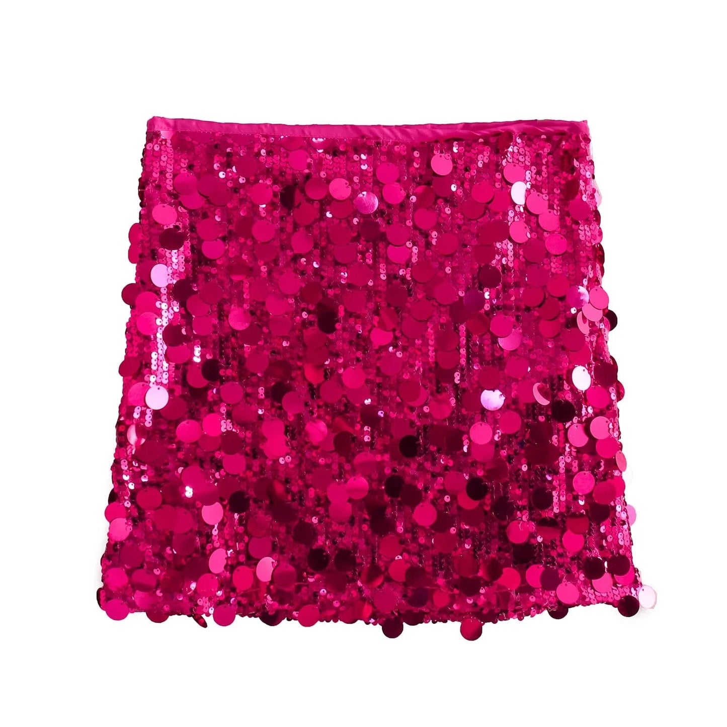 Buttocks Sequined Mini Skirt Women SA335