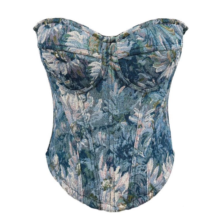 Sling Inside and Outside, Chest Padded Bra 69A749