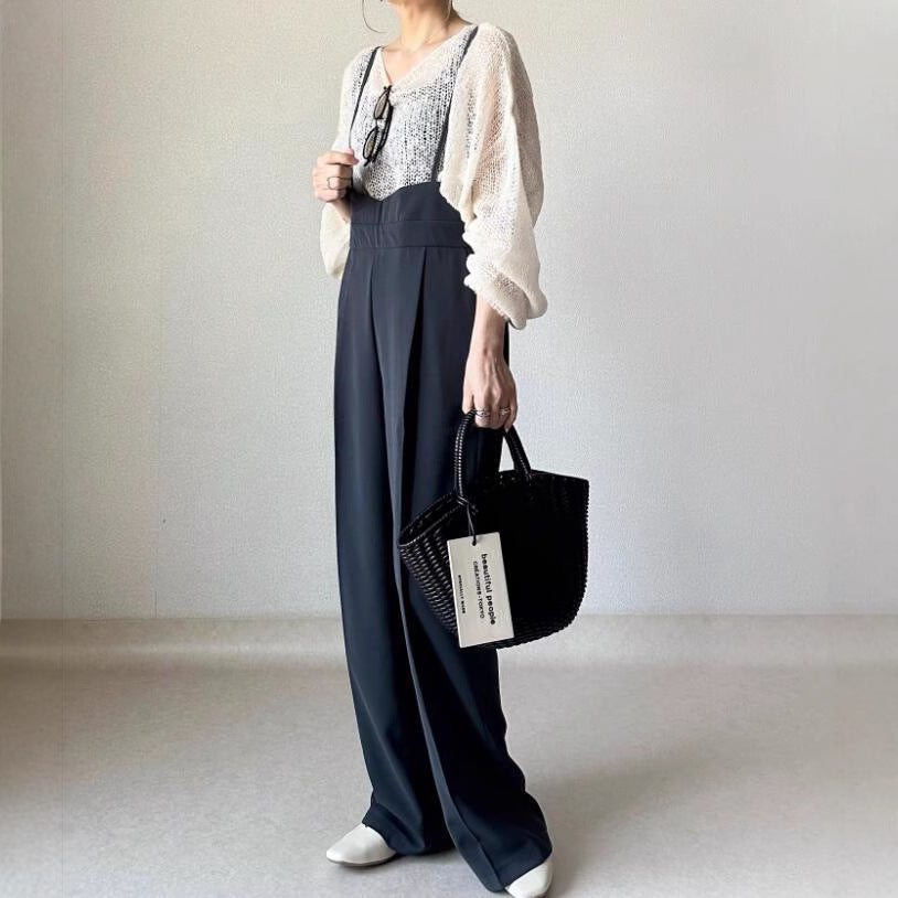 One-piece wide-leg pants SA323