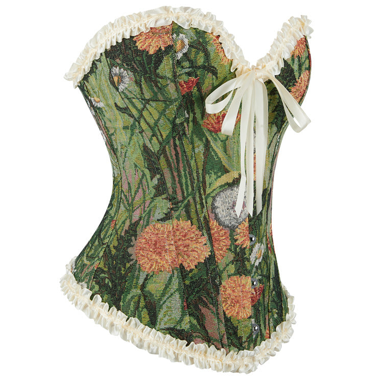 Oil Painting Women's Waist Court Shapewear 69A642