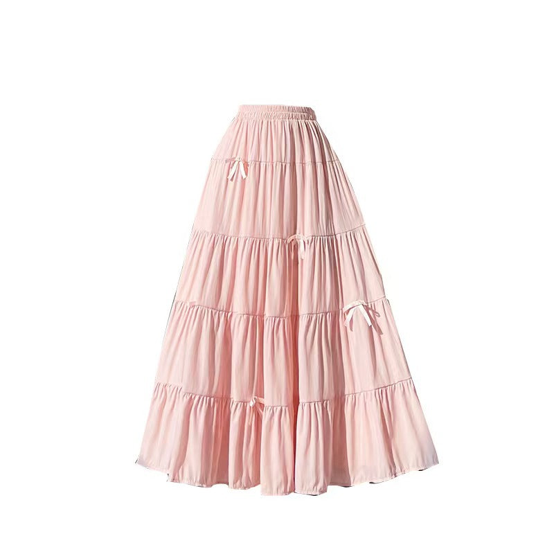 Bow skirt women 69A921