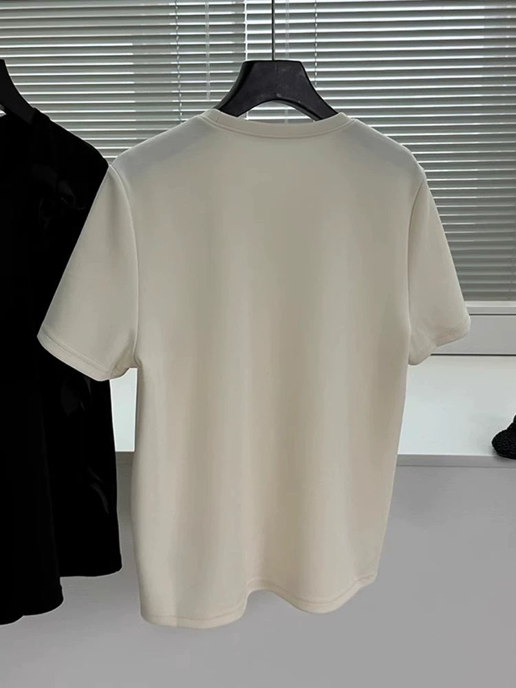 Round Neck Short Sleeve T-shirt SA855