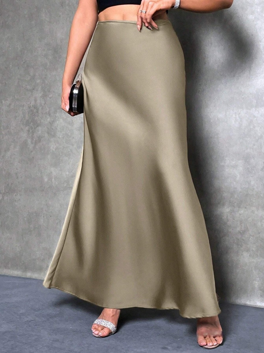 Satin Skirt 69A692