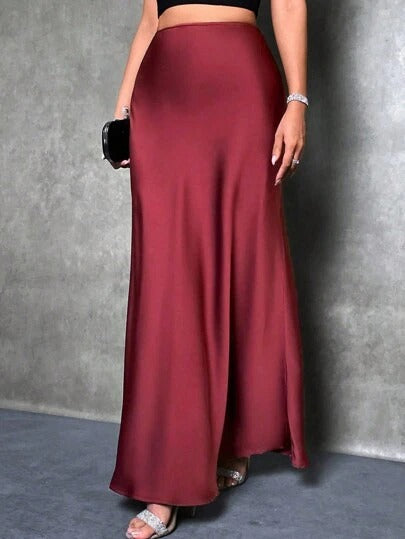 Satin Skirt 69A692