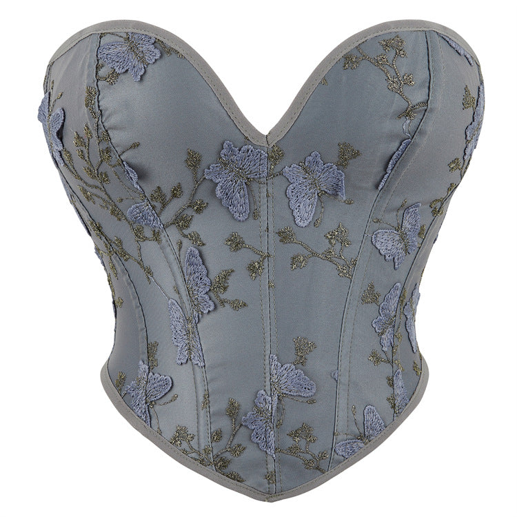 Butterfly Pattern Women's Tube Top 69A659