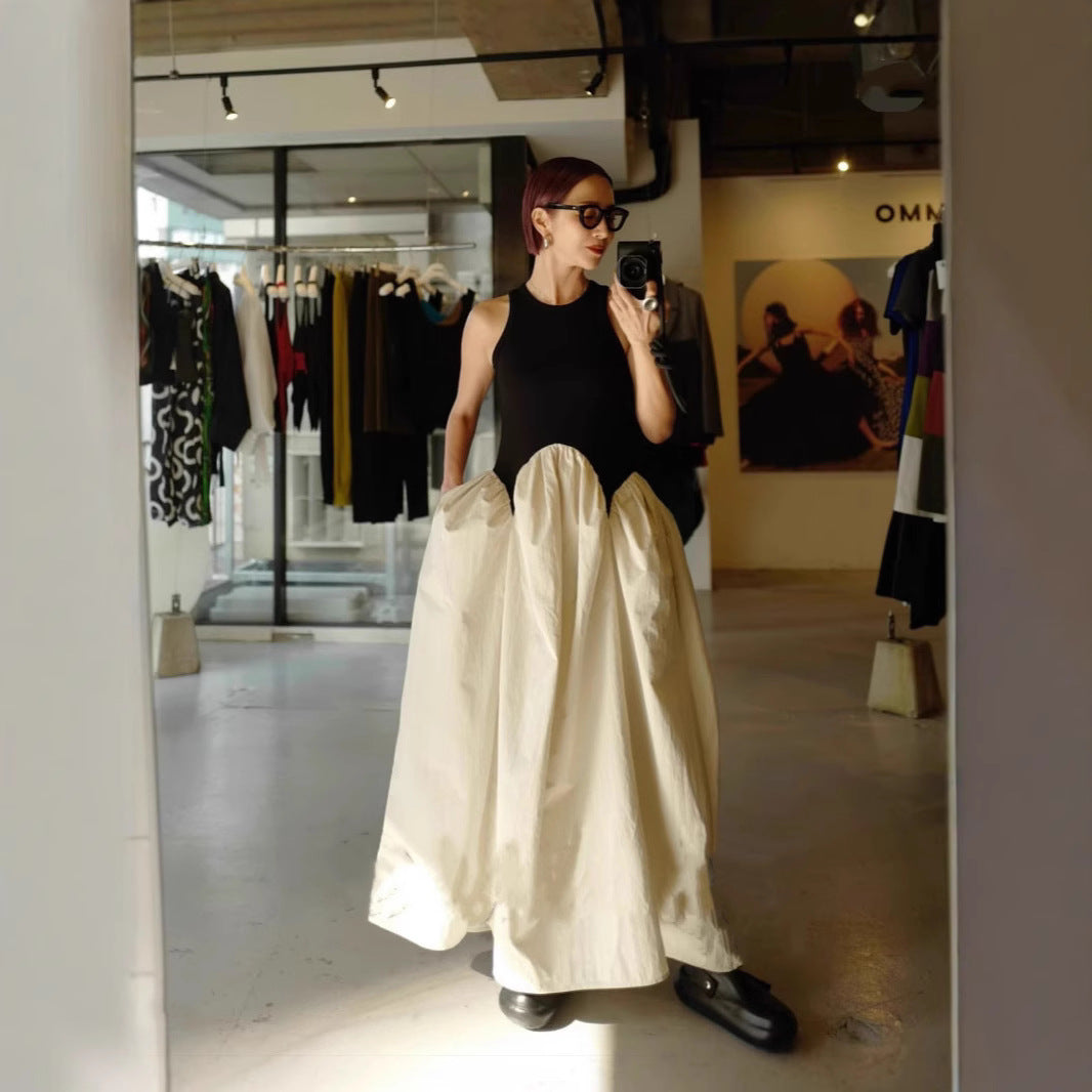 Elegant Tank Top Skirt SA313