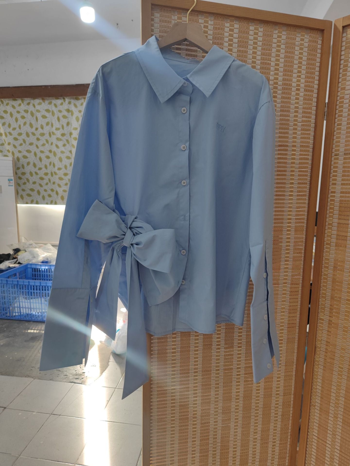 Loose long-sleeved shirt SA321