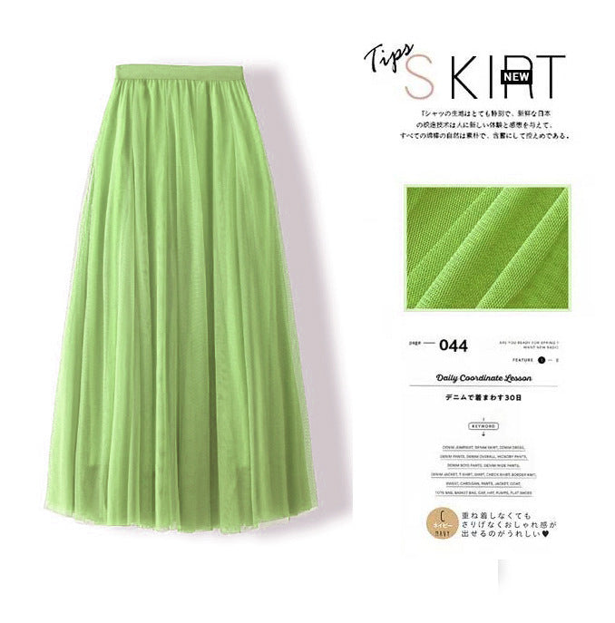 A Mesh Skirt 69A688