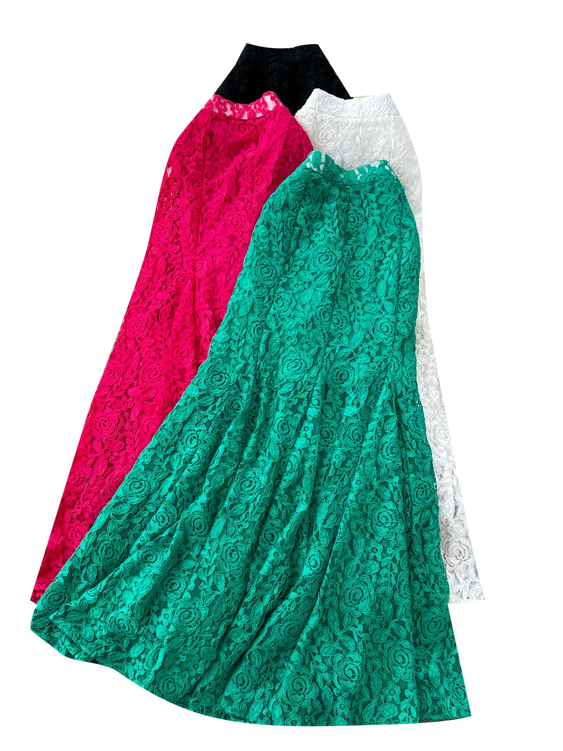 Lace Hip Skirt Female Fishtail Mid-length Skirt 69A695