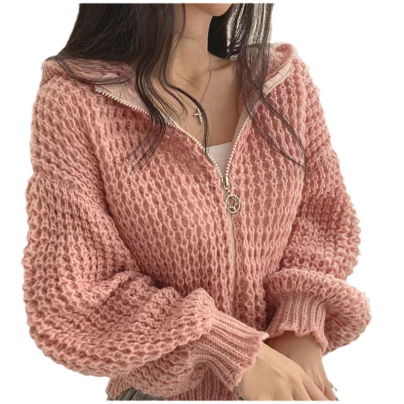 Knitted Cardigan Sweater Jacket SA376