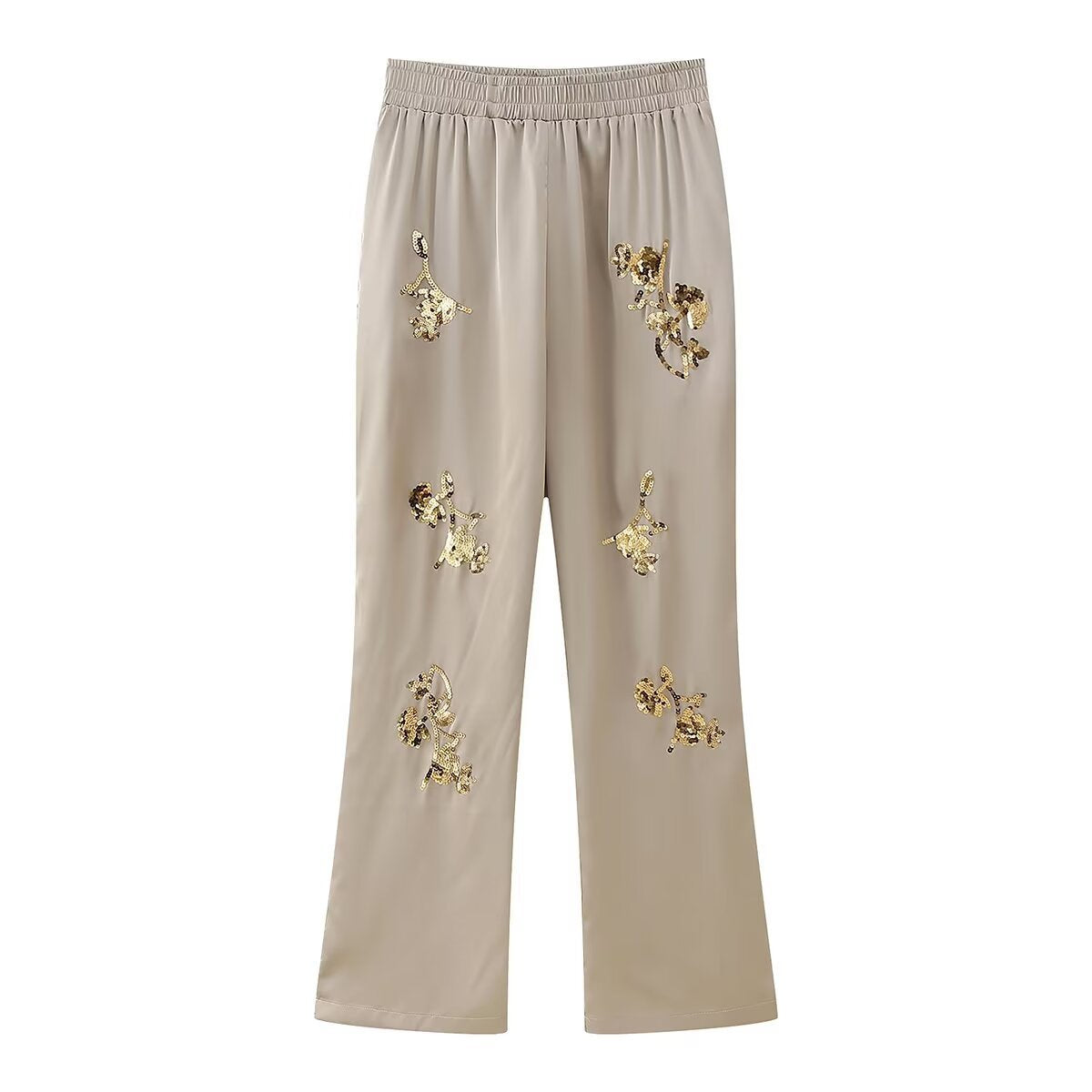 Sequin Embroidery Suit Female SA347