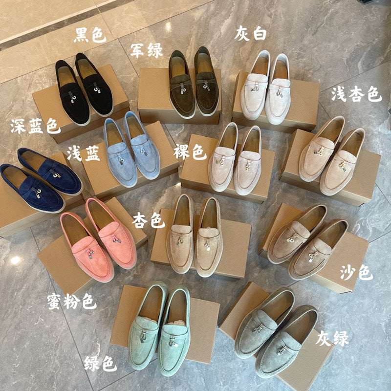 Flat Casual Single Shoes Doudou Shoes SA275