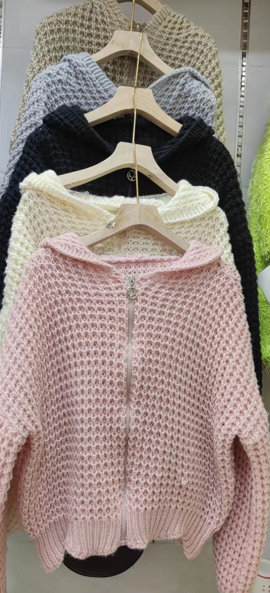 Knitted Cardigan Sweater Jacket SA376