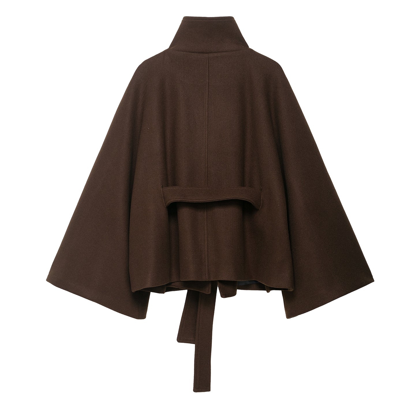 Loose version short woolen trench coat SA562