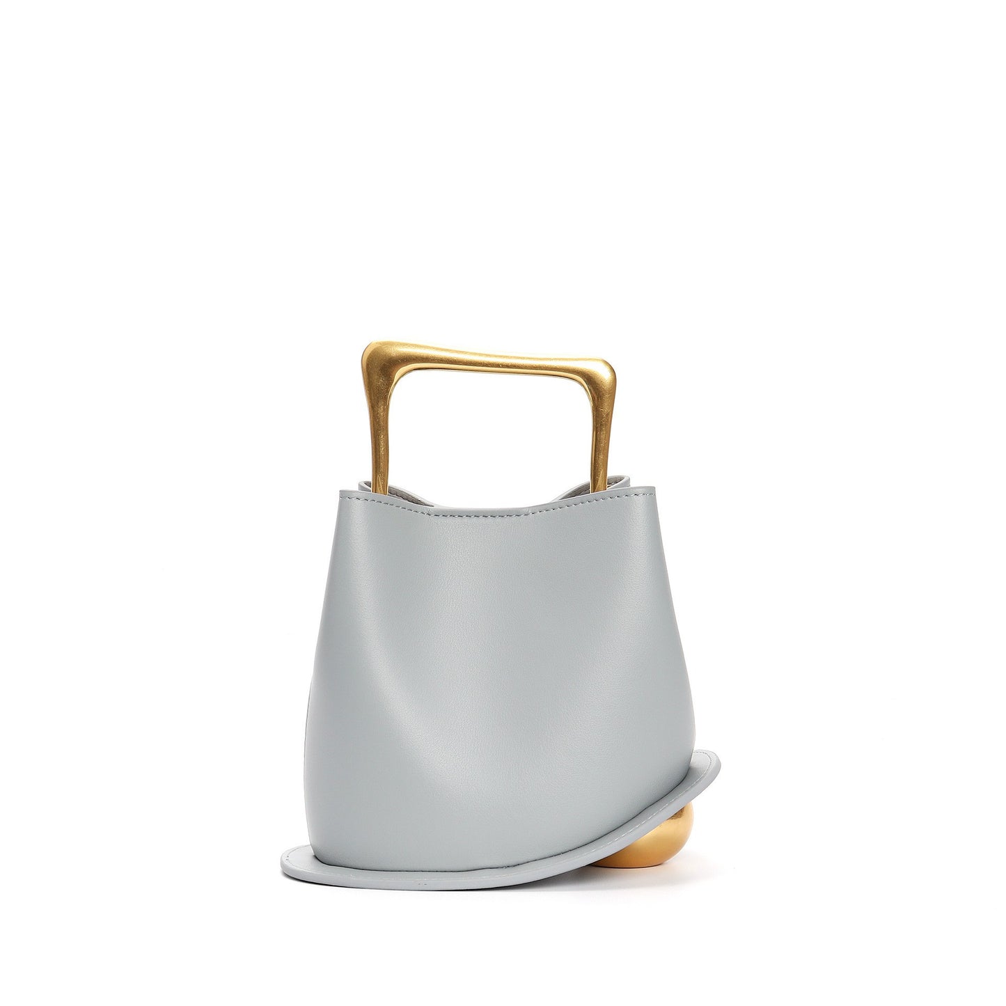 Bucket Bag Wooden Portable Messenger Bag Female 58A690