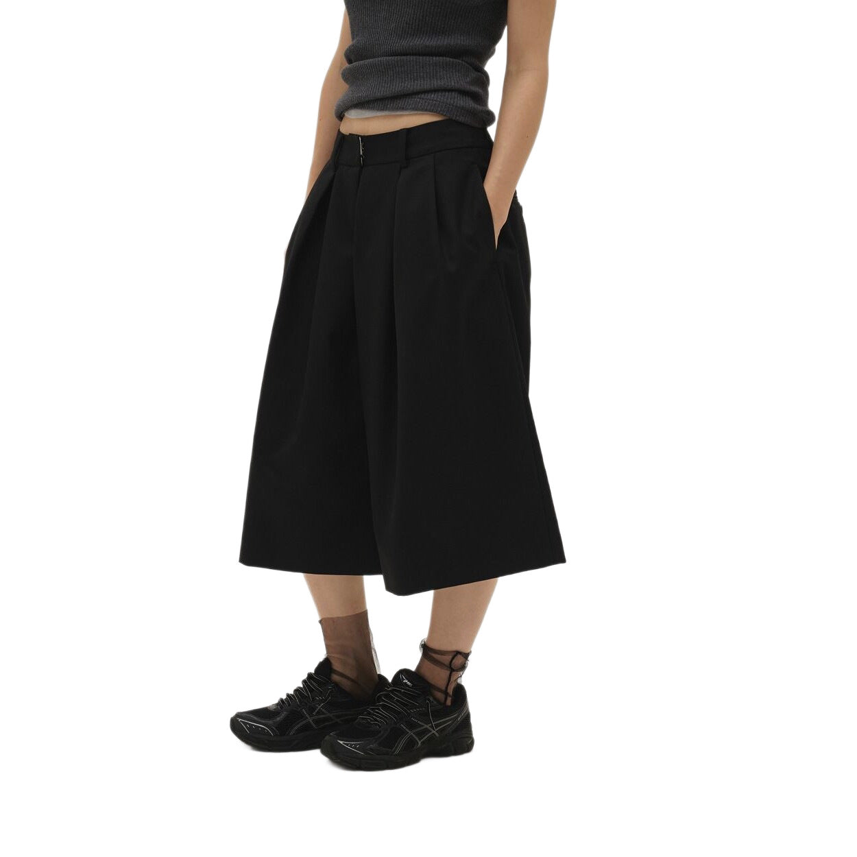 Women's High Waist Wide Leg Pants 64E937