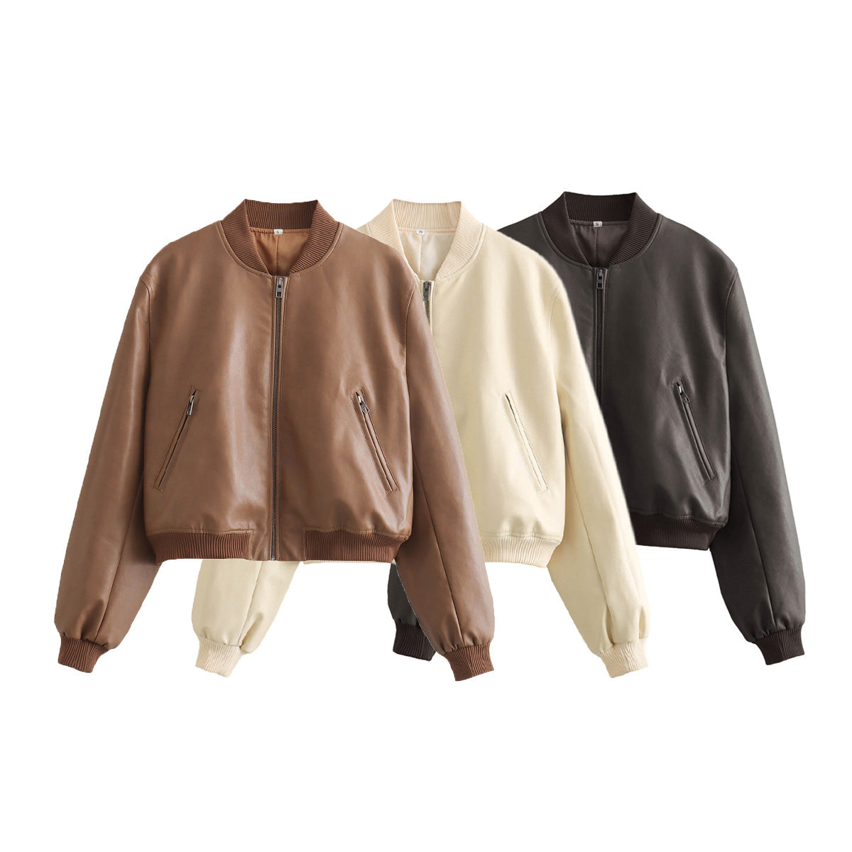 Leather Casual Jacket SA407