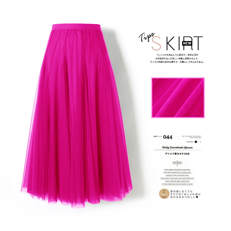 A Mesh Skirt 69A688