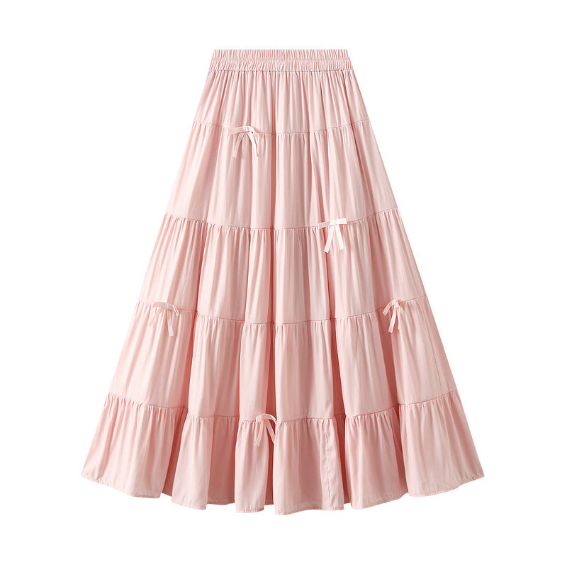 Cake skirt umbrella skirt long skirt 69A919