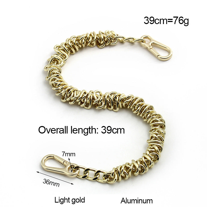 Metal Twist Thick Chain Bag Clothing Chain SA256