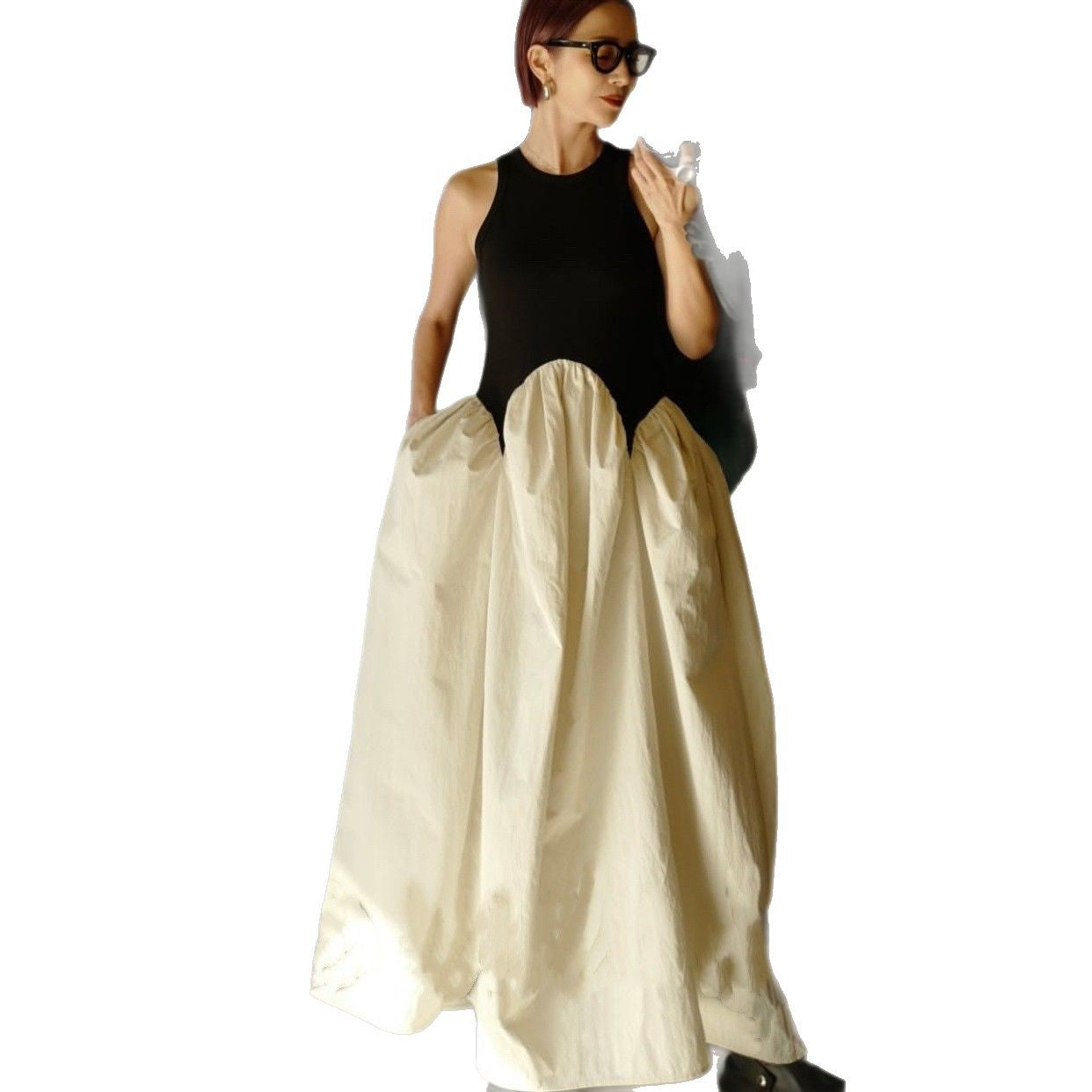Elegant Tank Top Skirt SA313