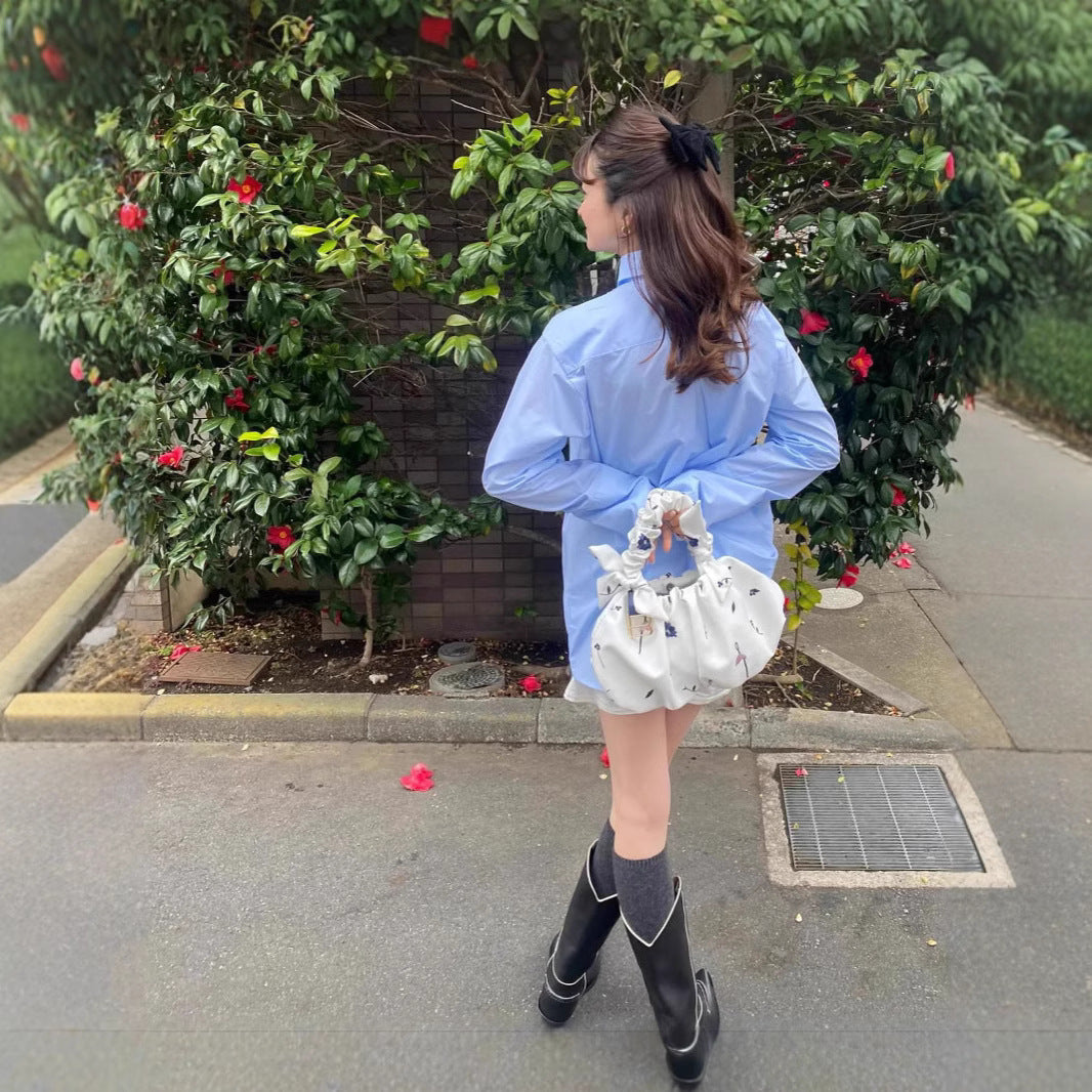 Loose long-sleeved shirt SA321