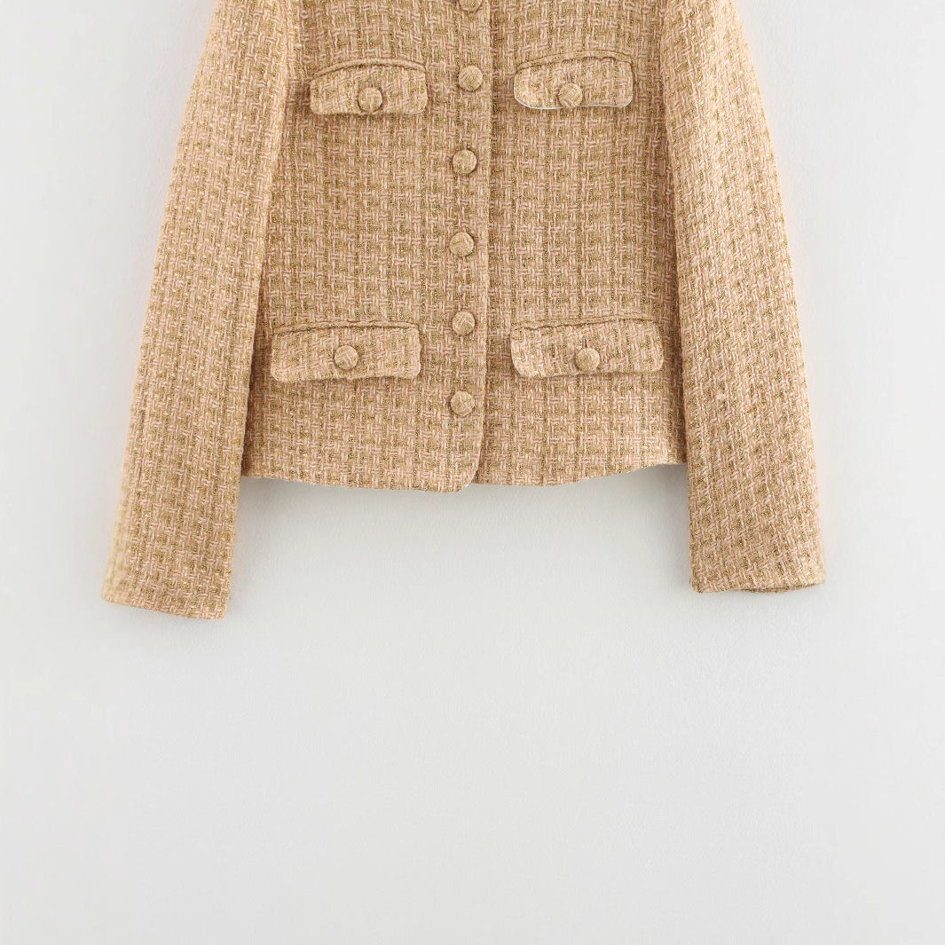 Fashion Versatile Short Long Sleeve Jacket SA419