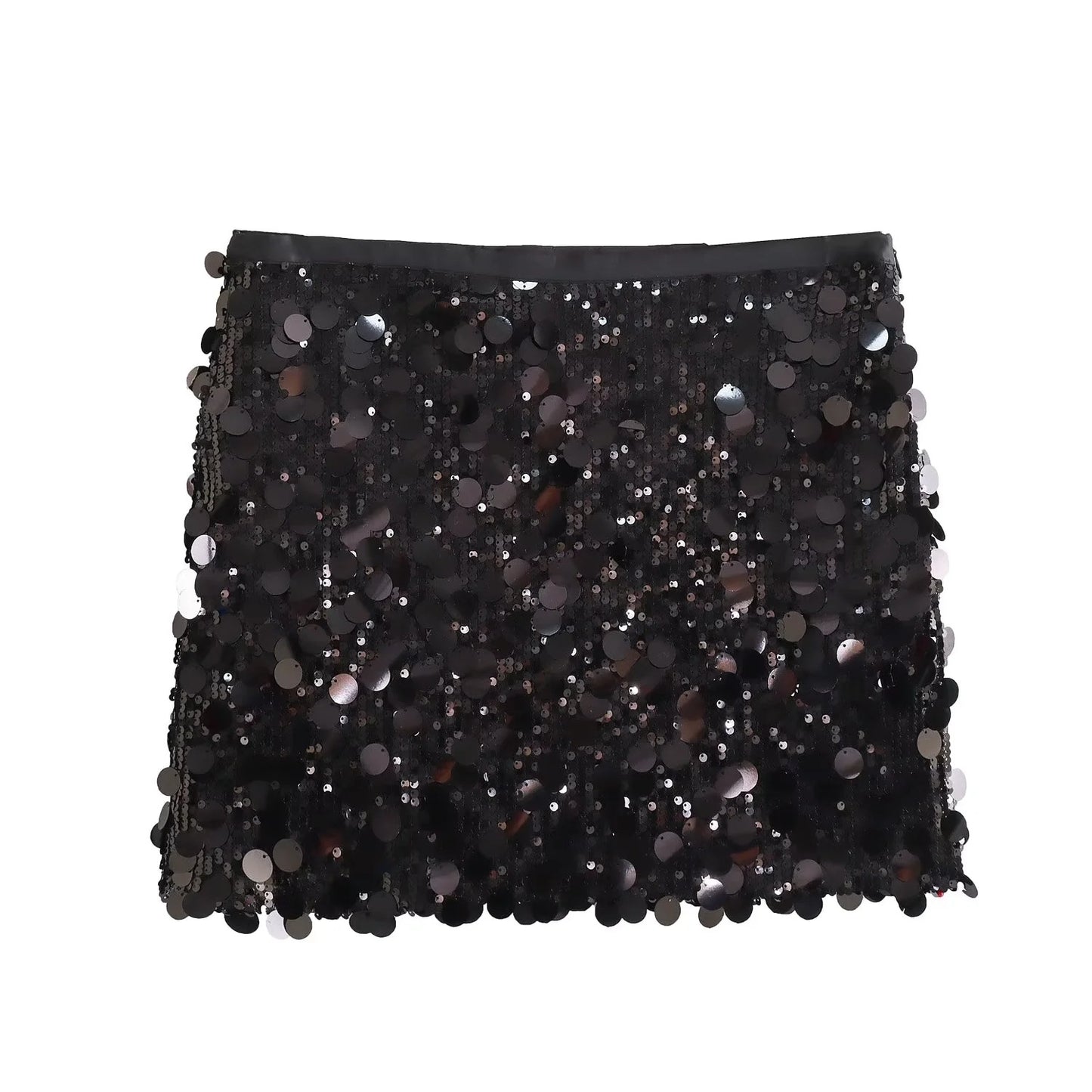 Buttocks Sequined Mini Skirt Women SA335