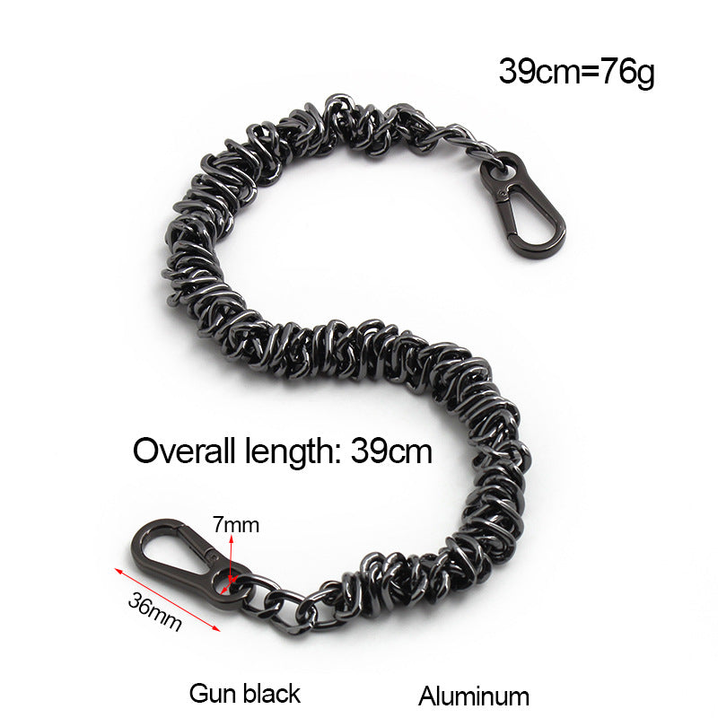 Metal Twist Thick Chain Bag Clothing Chain SA256