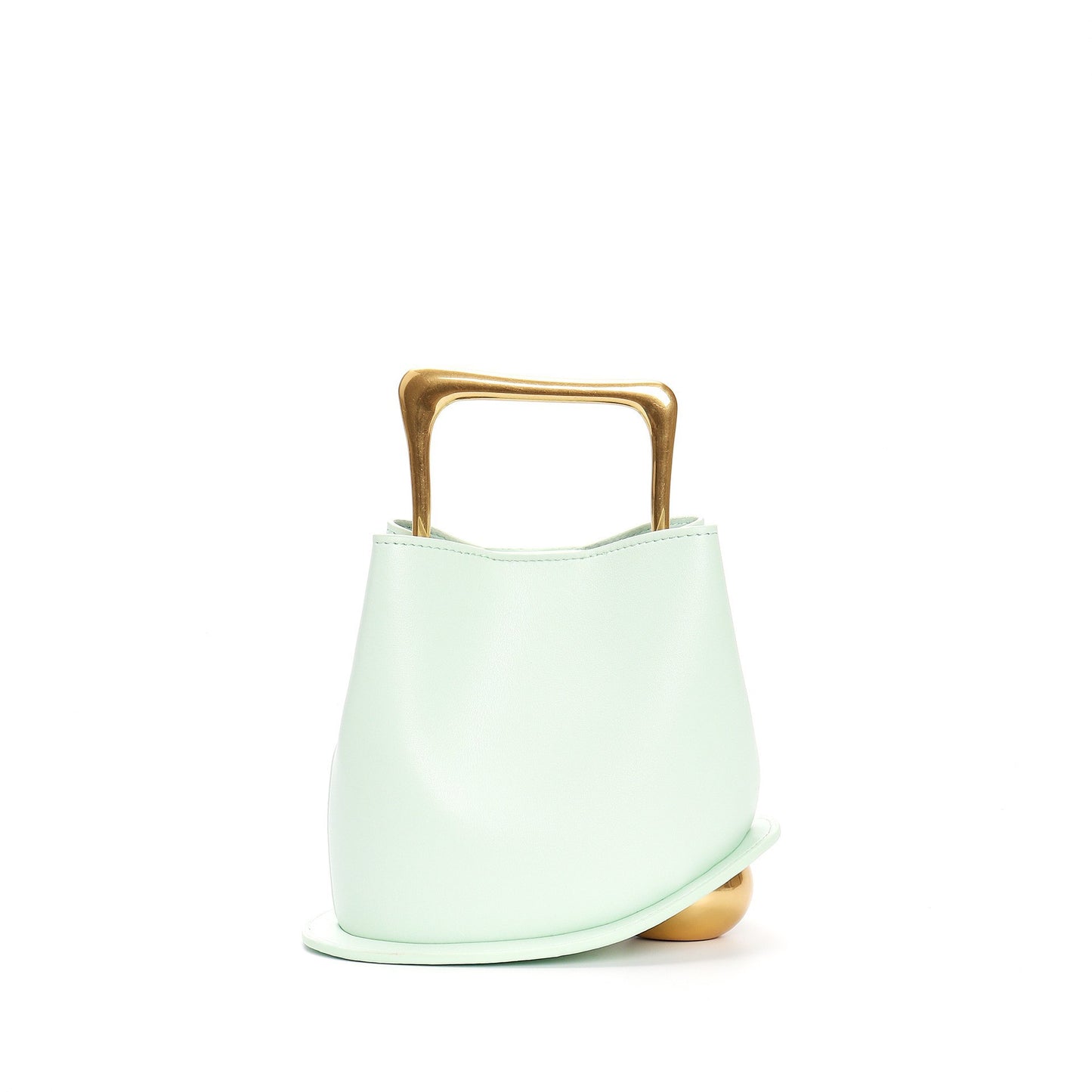 Bucket Bag Wooden Portable Messenger Bag Female 58A690