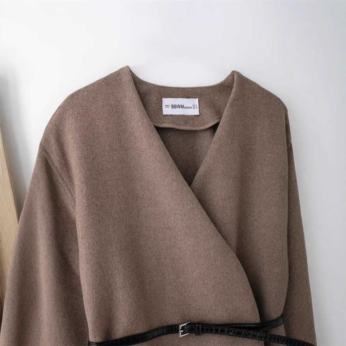 Casual Temperament with Belt Soft Jacket SA332