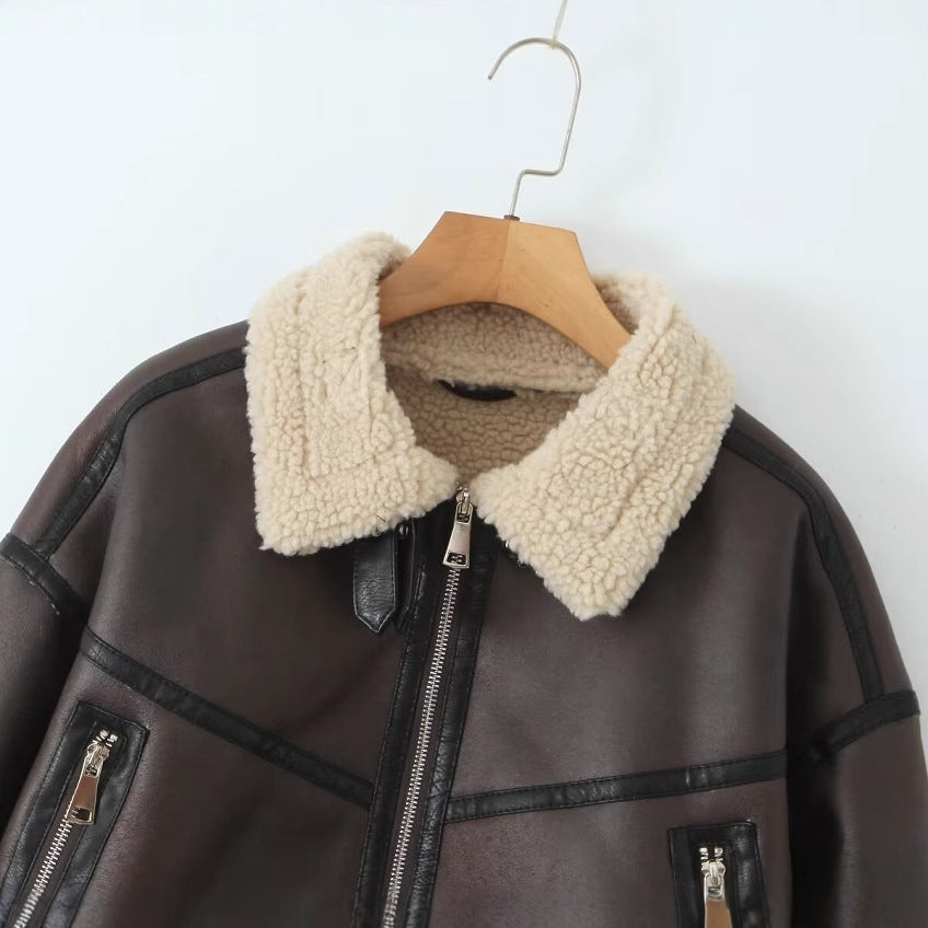 Fur One-piece Jacket SA415
