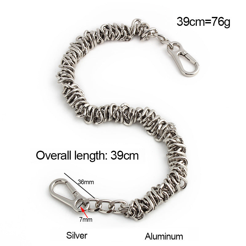 Metal Twist Thick Chain Bag Clothing Chain SA256