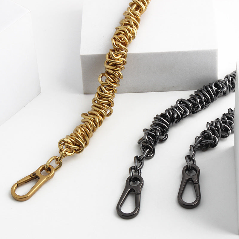 Metal Twist Thick Chain Bag Clothing Chain SA256