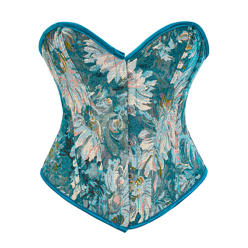 Corset Oil Print Corset 69A932